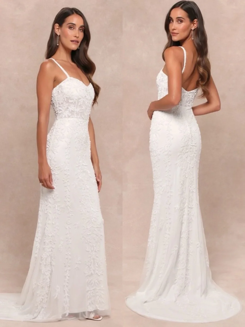beaded dress with feathers Luxury Red Long Embellished Mermaid Feather Prom Dress Formal Gown 40